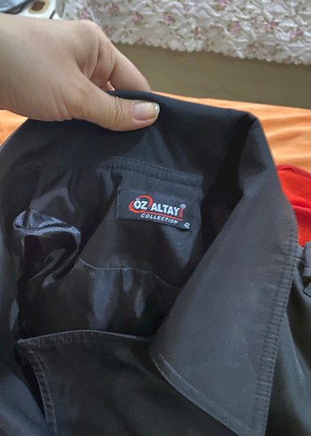 Deri Kemerli Siyah Midi Trençkot - Görsel 2