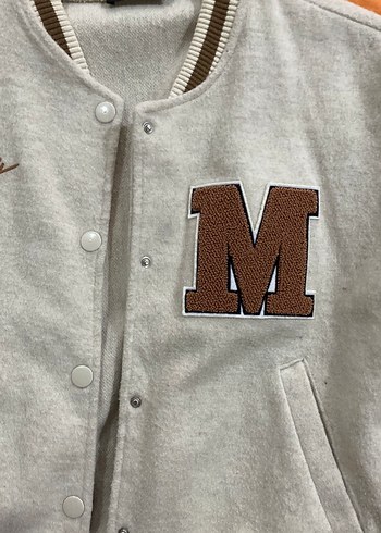 Kadın Gri Baskılı Spor Ceket - Görsel 3