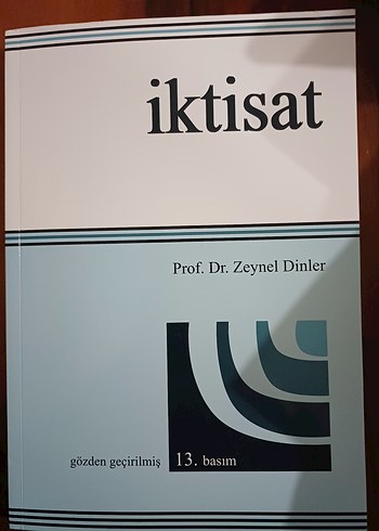 İktisat - Prof. Dr. Zeynel Dinler, 13. Baskı