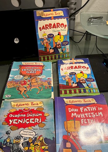 Eğlenceli Tarih Çocuk Kitapları Seti