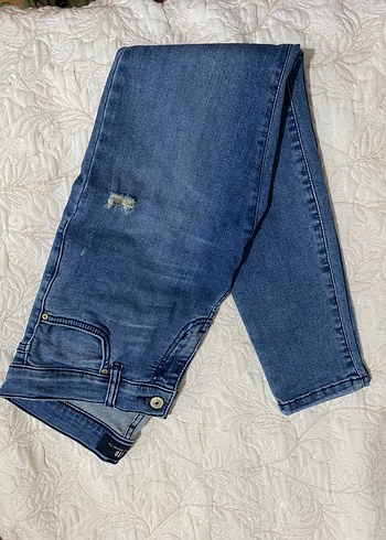 LTB Kadın Mavi Skinny Midi Jean