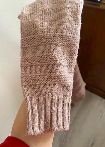 LC Waikiki Bebe Pembesi Örgü Kadın Triko Kazak