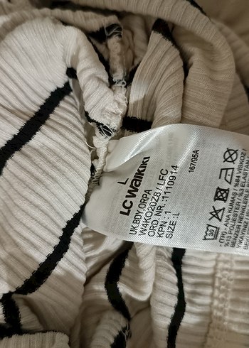 Uzun Kollu Çizgili Hamile Bluzu - Görsel 2