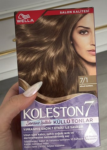  Beden Koleston 7/1 Küllü Kumral Saç Boyası