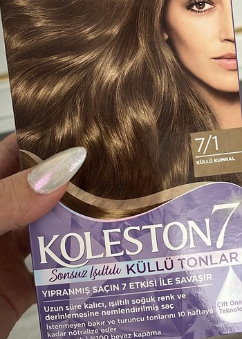 Koleston 7/1 Küllü Kumral Saç Boyası