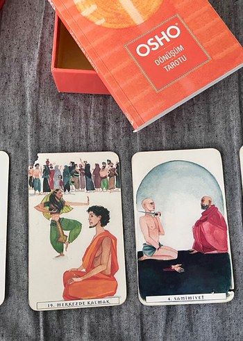 Osho Dönüşüm Tarotu Kartları ve Rehber Kitap - Görsel 4