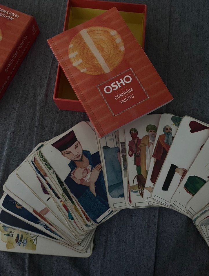 Osho Dönüşüm Tarotu Kartları ve Rehber Kitap - Görsel 3