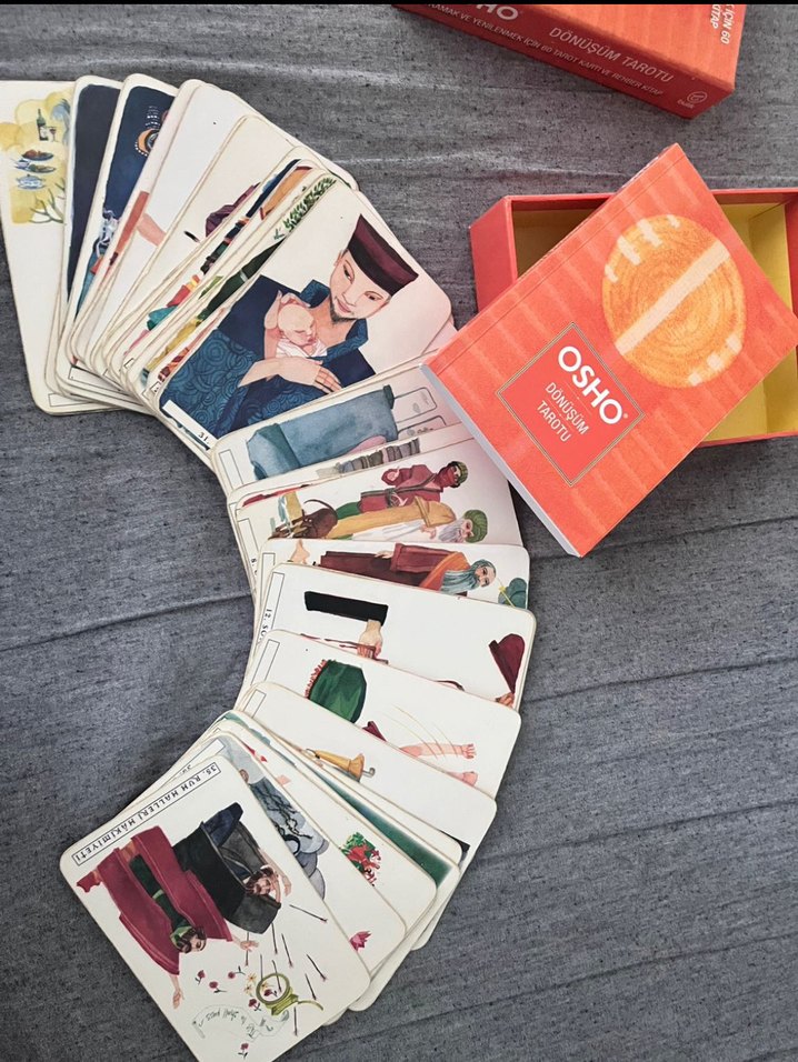 Osho Dönüşüm Tarotu Kartları ve Rehber Kitap - Görsel 2