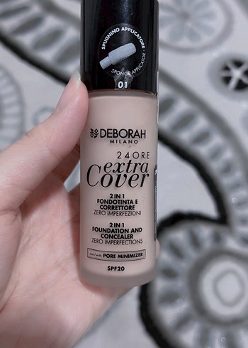 Deborah Milano 2'si 1 Arada Fondöten ve Kapatıcı - Görsel 3