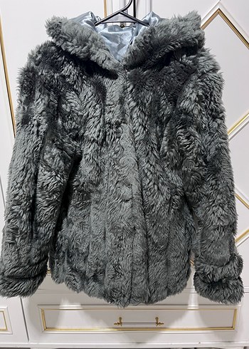 Gri Kürk Mont - Görsel 4