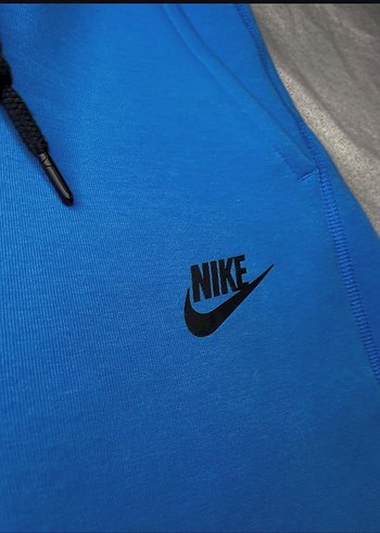 İKİLİ ORJİNAL Nike mavi spor eşofman altı - Görsel 3