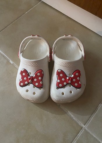 Kız Çocuk Beyaz Puantiyeli Fiyonklu Terlik - Görsel 2