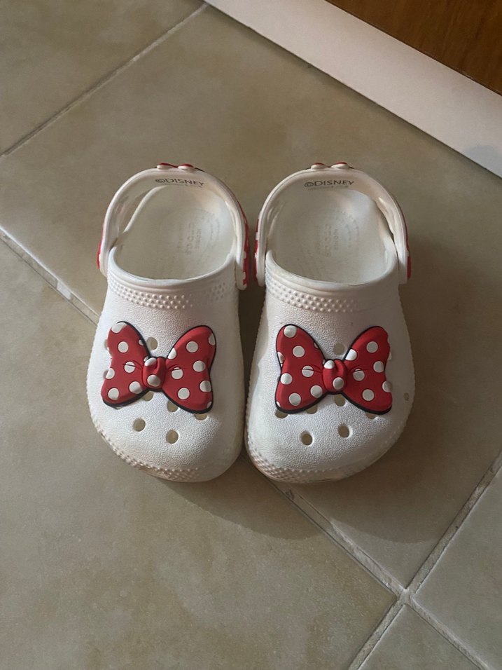 Kız Çocuk Beyaz Puantiyeli Fiyonklu Terlik - Görsel 2