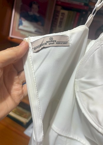 Beyaz Nikah Elbisesi - Görsel 5