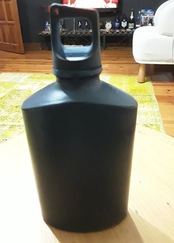 Çocuklar için Siyah Termos Matara - Görsel 3