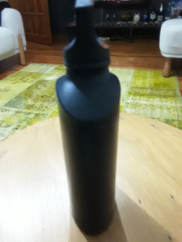 Çocuklar için Siyah Termos Matara - Görsel 2