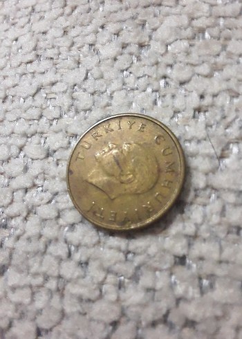 Altın Renkli 100 Lira Vintage Rozet - Görsel 2