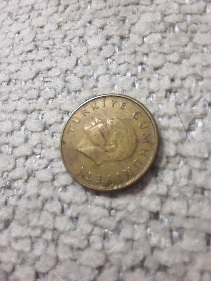 Altın Renkli 100 Lira Vintage Rozet - Görsel 2