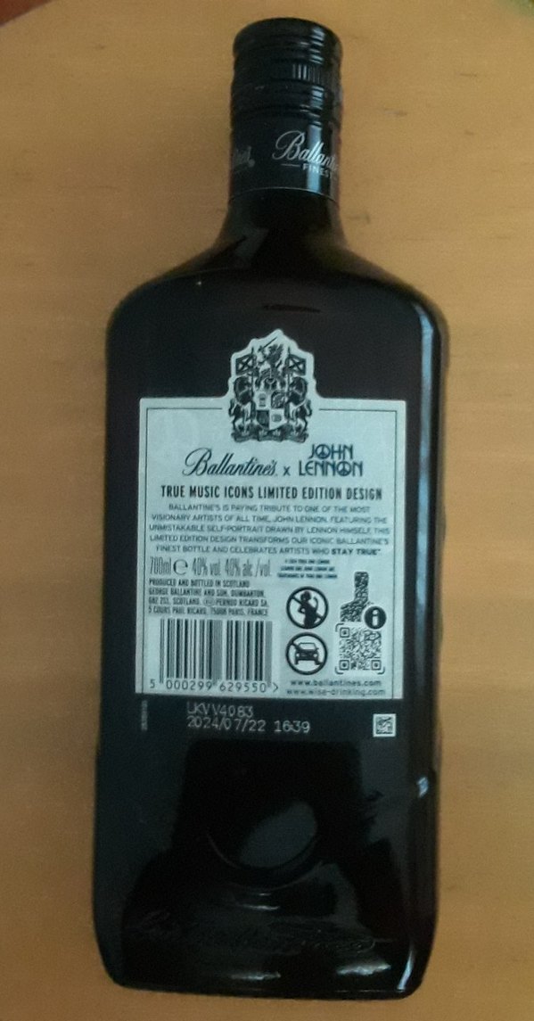 John Lennon Ballantine's Aftershave Losyonu 70ml - Görsel 2