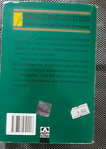 Altın Atasözleri ve Deyimler Sözlüğü - Görsel 2