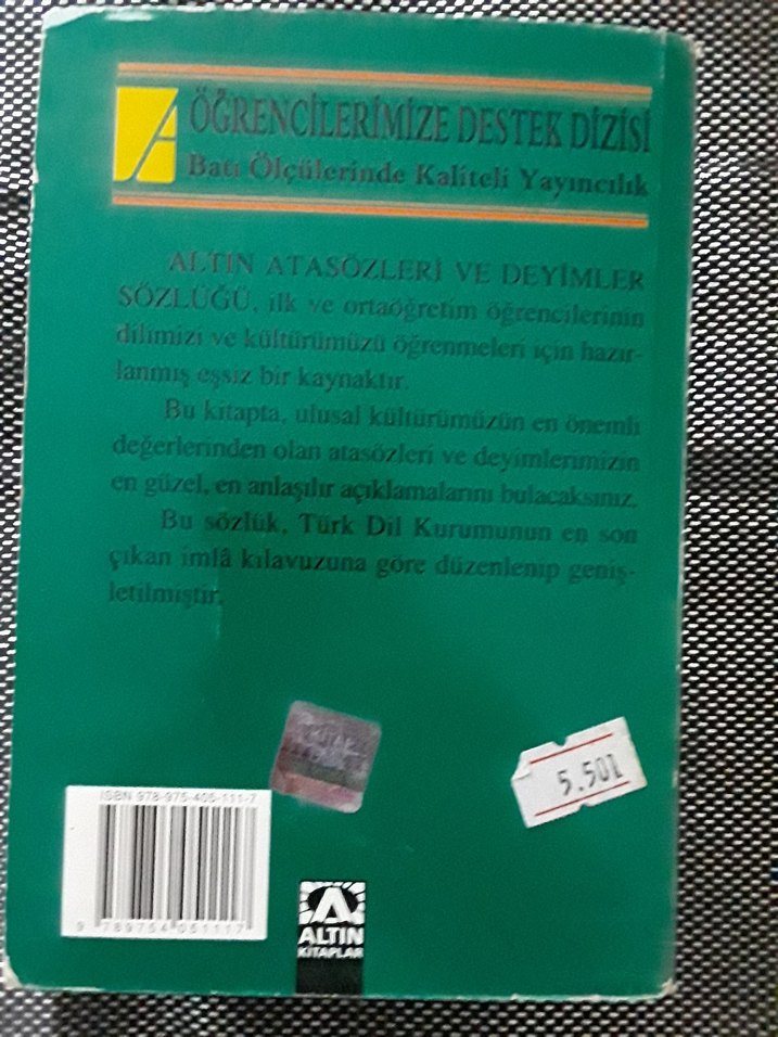 Altın Atasözleri ve Deyimler Sözlüğü - Görsel 2