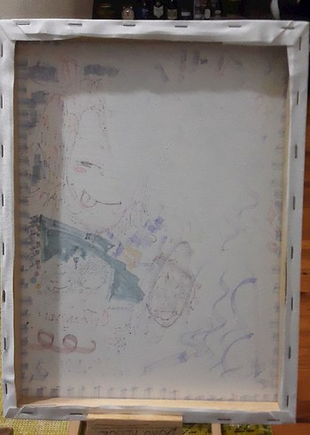 Pembe Pastel Renkli Karakter Çizimi 30×40 - Görsel 2