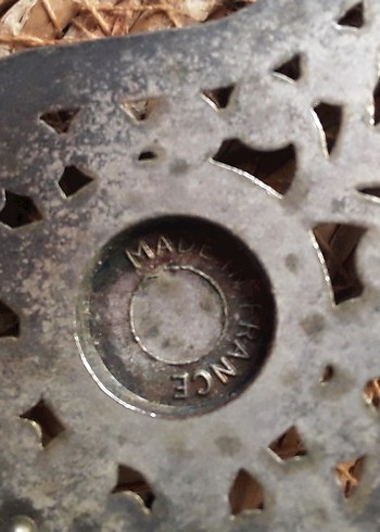 Koyu Kahverengi Bohem Metal Örgü Tokalı Kadın Kemer france. - Görsel 4