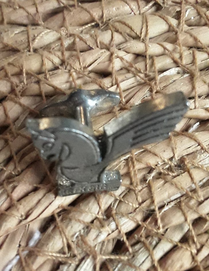 Gri Vintage Erkek Rozeti - Görsel 2