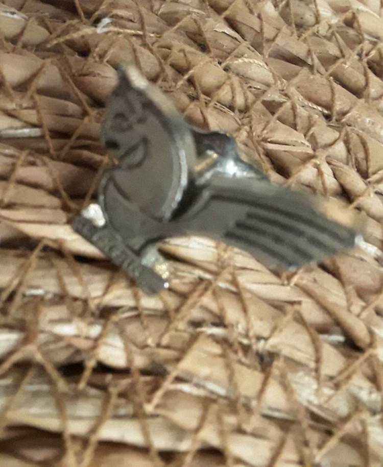 Gri Vintage Erkek Rozeti - Görsel 3