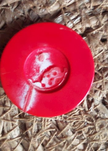 Kırmızı Yin Yang Desenli Erkek Rozet - Görsel 2