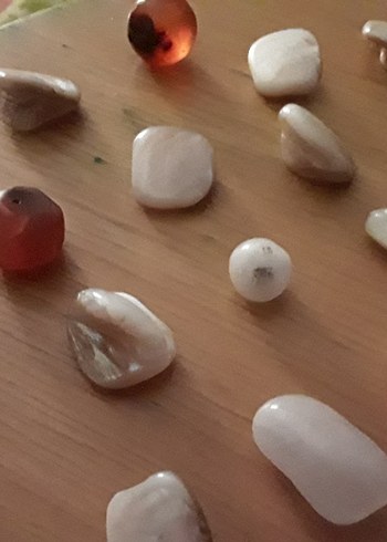 Çok Renkli Doğal Taşlar Takı Amaçlı 60 adet - Görsel 7