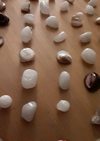 Çok Renkli Doğal Taşlar Takı Amaçlı 60 adet - Görsel 3