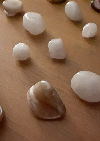 Çok Renkli Doğal Taşlar Takı Amaçlı 60 adet - Görsel 4