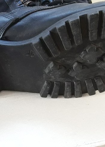 Askeri Siyah Erkek Bot - Sokak Stili 2017 üretim - Görsel 6