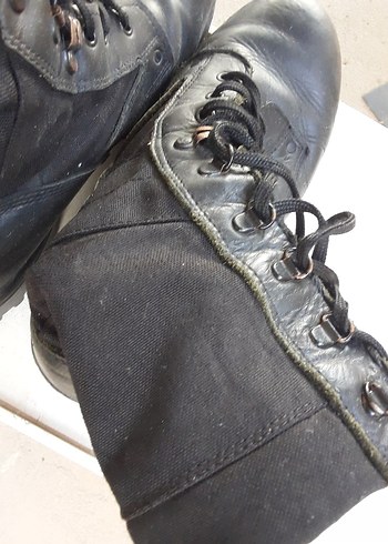 Askeri Siyah Erkek Bot - Sokak Stili 2017 üretim - Görsel 4