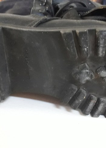 Askeri Siyah Erkek Bot - Sokak Stili 2017 üretim - Görsel 5