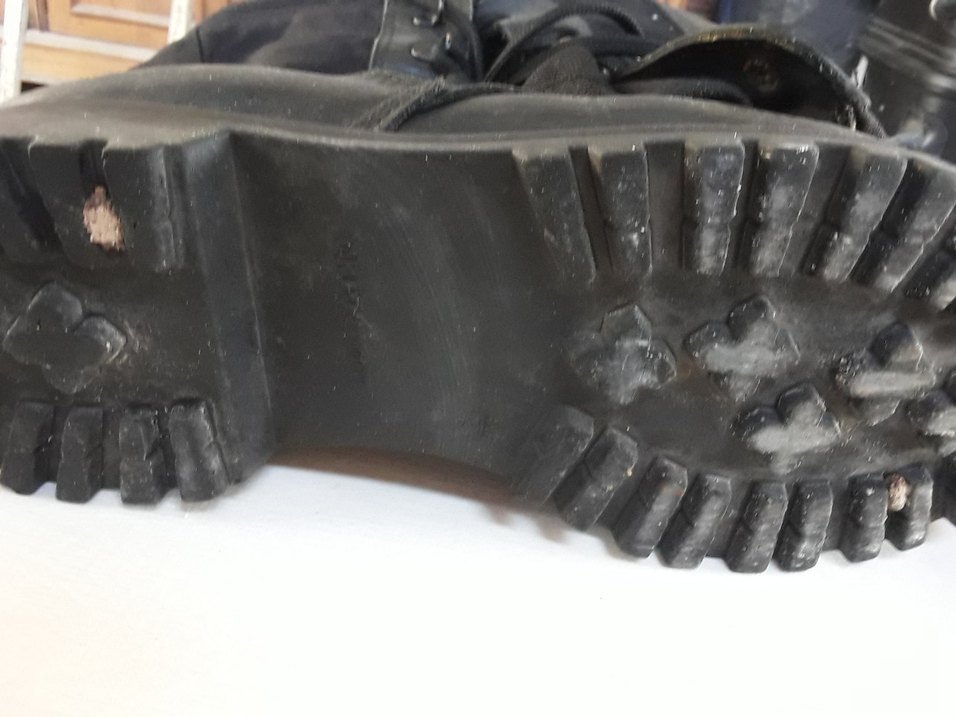 Askeri Siyah Erkek Bot - Sokak Stili 2017 üretim - Görsel 5