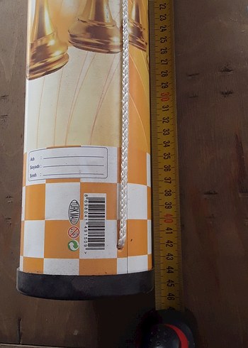 Altın Renkli Satranç Tahtası Seti - Görsel 2