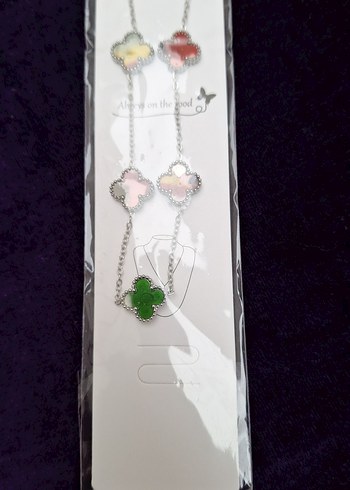 Çiçek Desenli Çok Renkli Kadın El Zinciri - Görsel 4