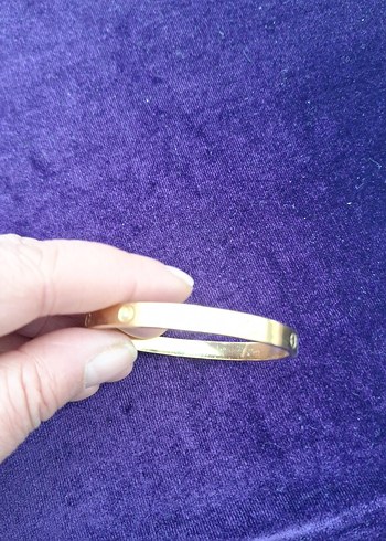 Mor Elastik Kadın Bileklik - Görsel 2