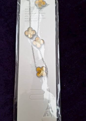 Altın Renkli Uzun Zincirli Kadın Kolye - Görsel 2