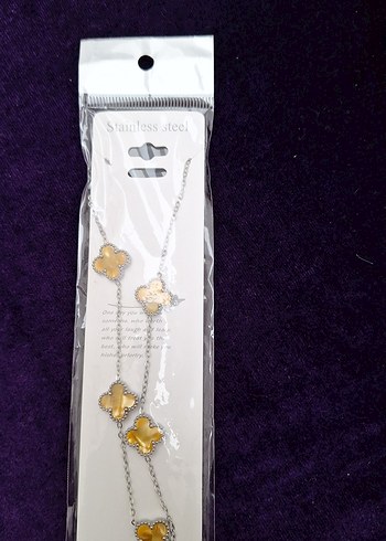 Altın Renkli Uzun Zincirli Kadın Kolye - Görsel 3