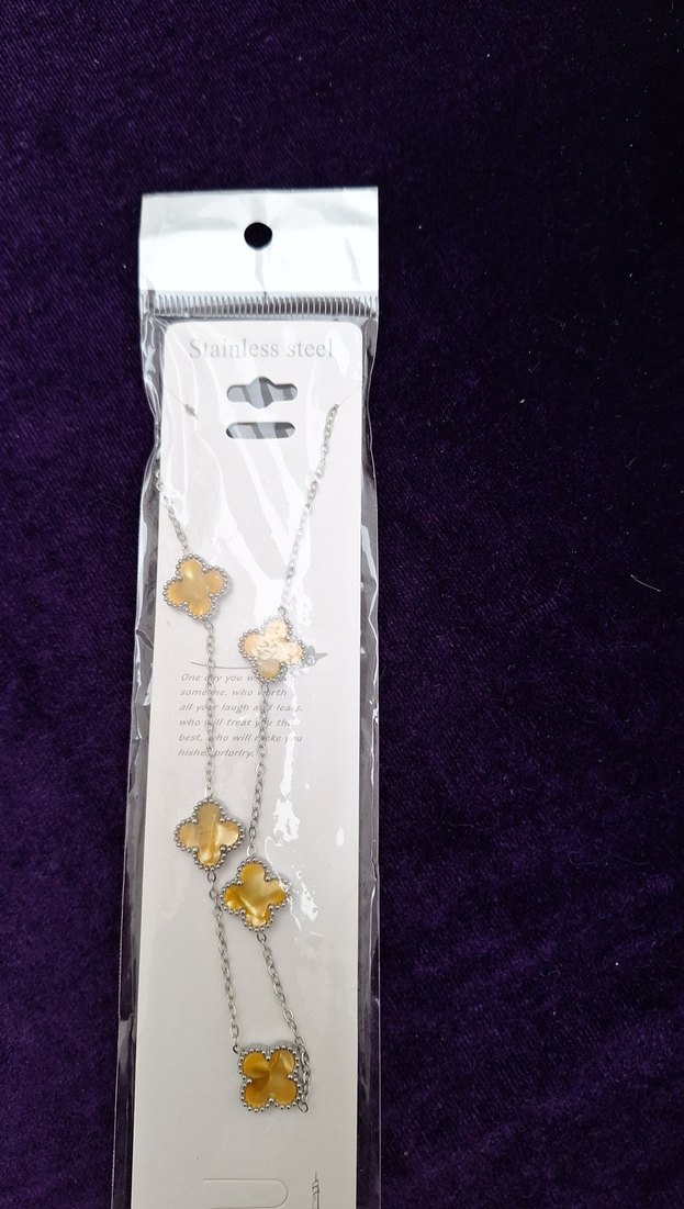 Altın Renkli Uzun Zincirli Kadın Kolye - Görsel 3