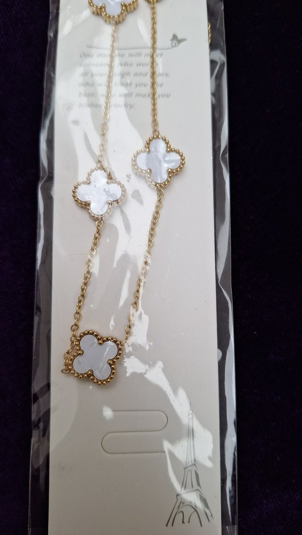 Uzun Zincirli Altın Renk Minimalist Kolye - Görsel 2