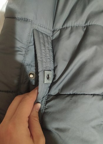 Gri Fermuarlı Erkek Yelek - Görsel 4