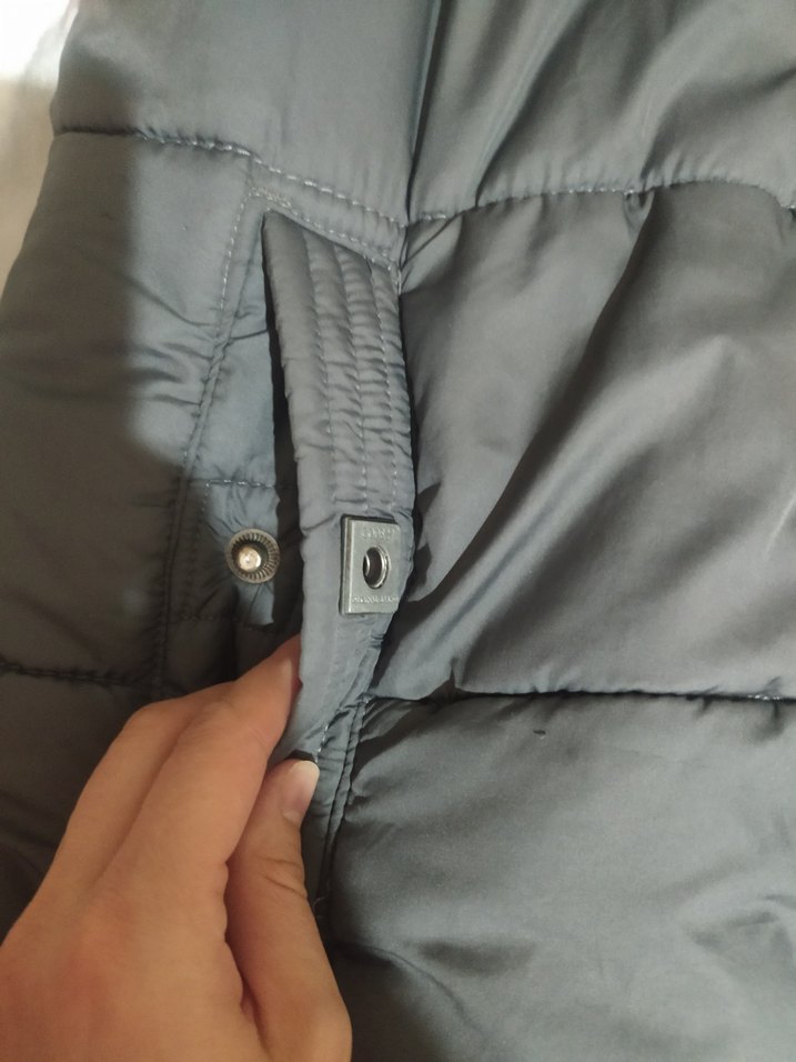 Gri Fermuarlı Erkek Yelek - Görsel 4