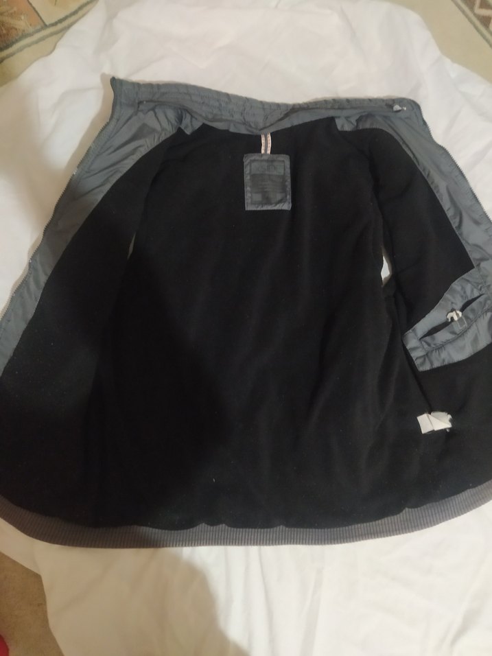 Gri Fermuarlı Erkek Yelek - Görsel 5