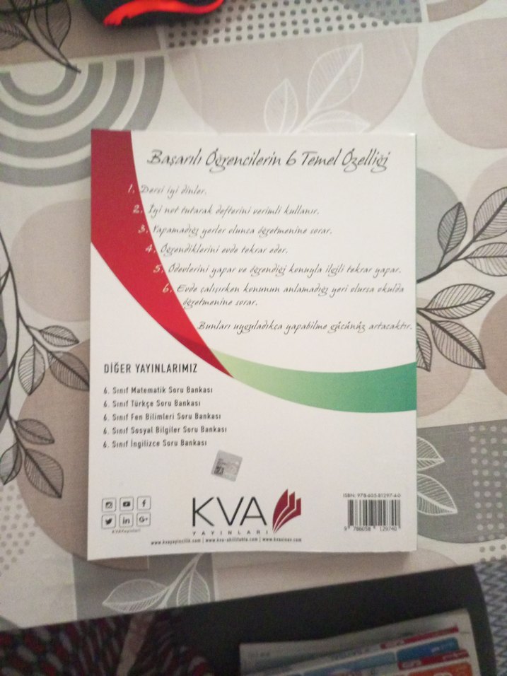6. Sınıf Türkçe Soru Bankası - KVA Yayınları - Görsel 2