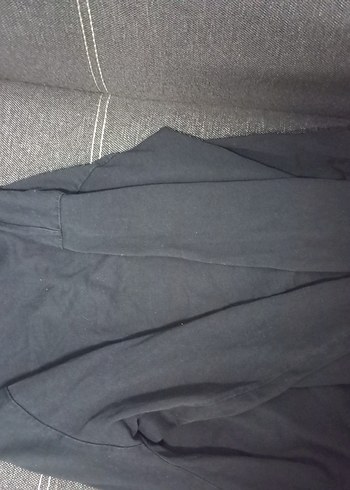 Kız Çocuk Siyah Baskılı Uzun Kollu Tişört - Görsel 4