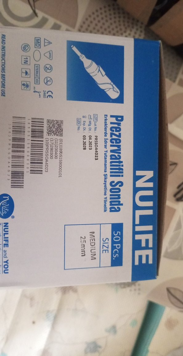 Gri Sterilizer Paketi prezervatif li sonda - Görsel 4